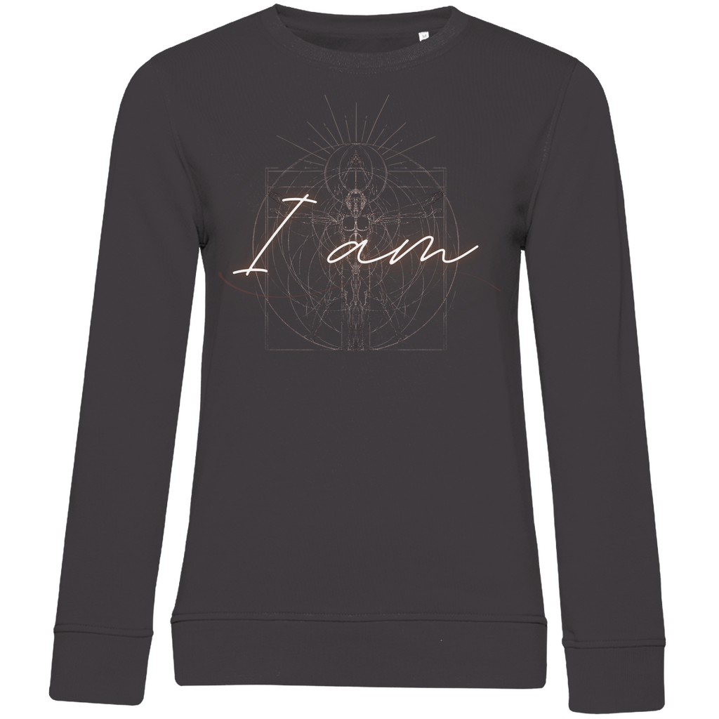 Damen Premium Bio Sweatshirt - I am