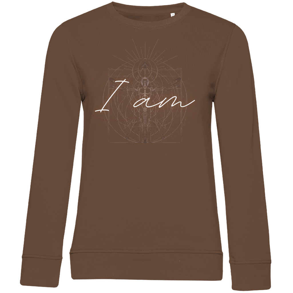 Damen Premium Bio Sweatshirt - I am