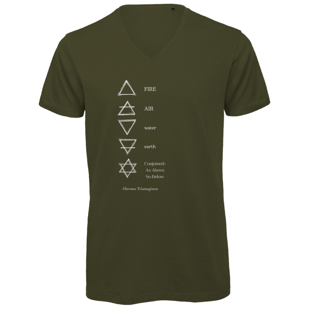 Herren Bio T-Shirt -Elemente-