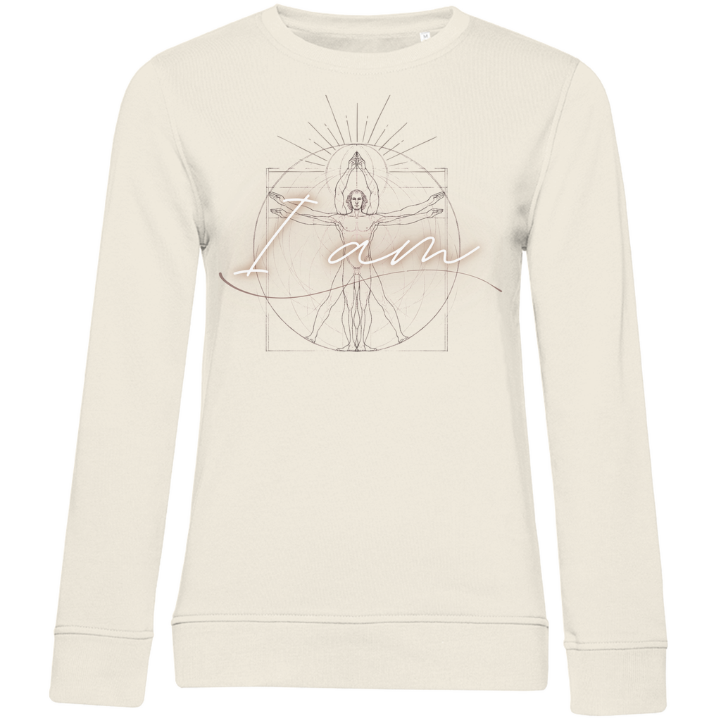 Damen Premium Bio Sweatshirt - I am