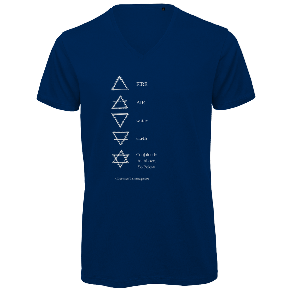 Herren Bio T-Shirt -Elemente-