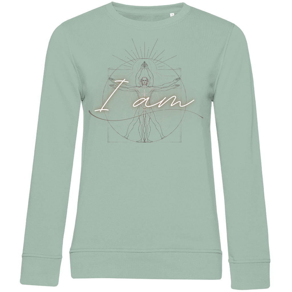 Damen Premium Bio Sweatshirt - I am