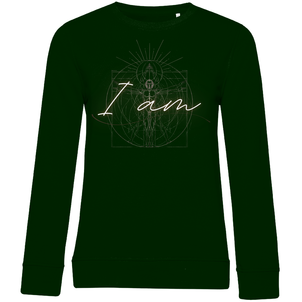 Damen Premium Bio Sweatshirt - I am