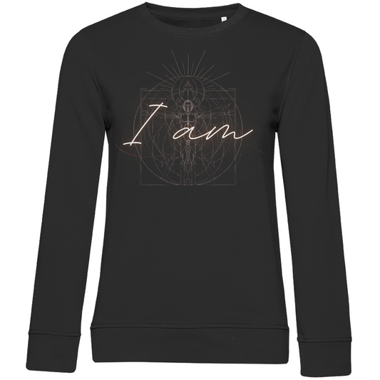 Damen Premium Bio Sweatshirt - I am