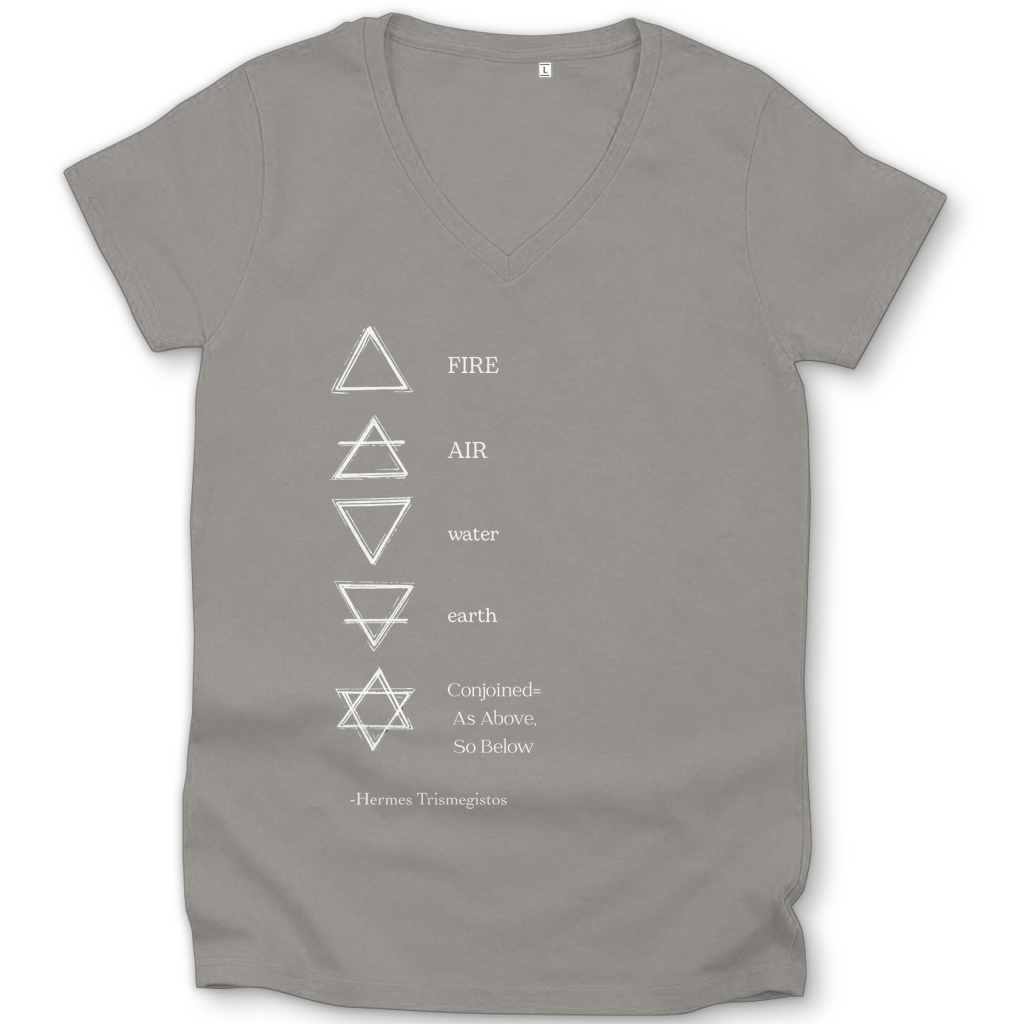 Damen Bio T-Shirt -Elemente-