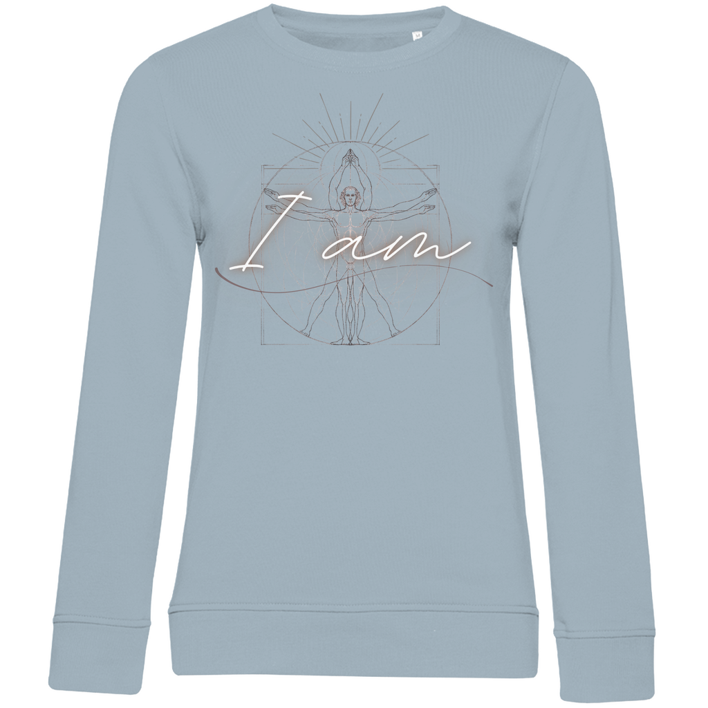 Damen Premium Bio Sweatshirt - I am