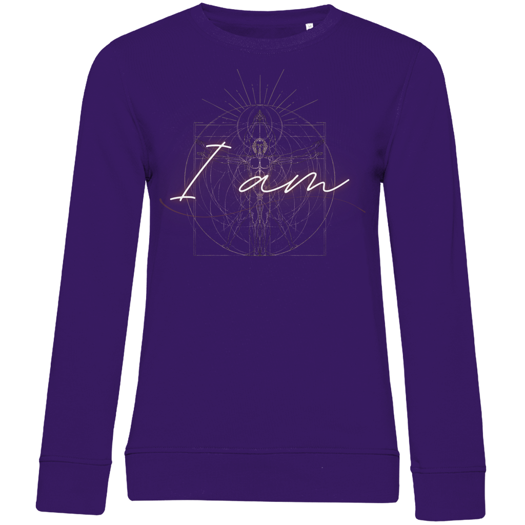 Damen Premium Bio Sweatshirt - I am