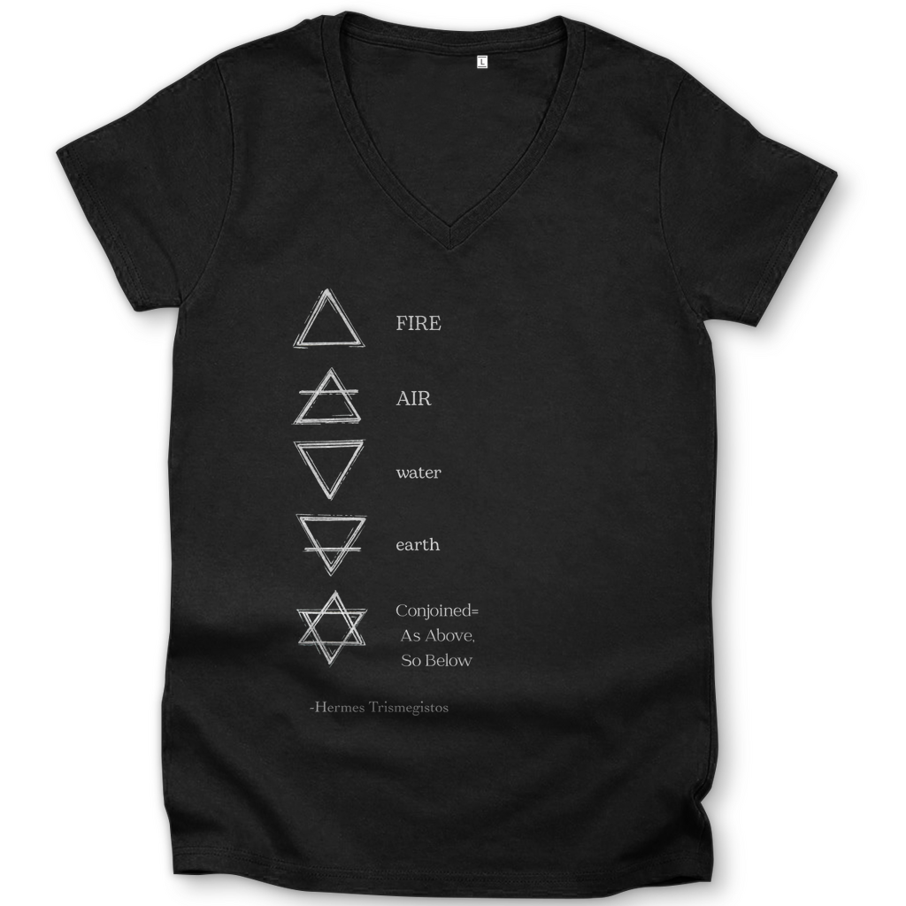 Damen Bio T-Shirt -Elemente-