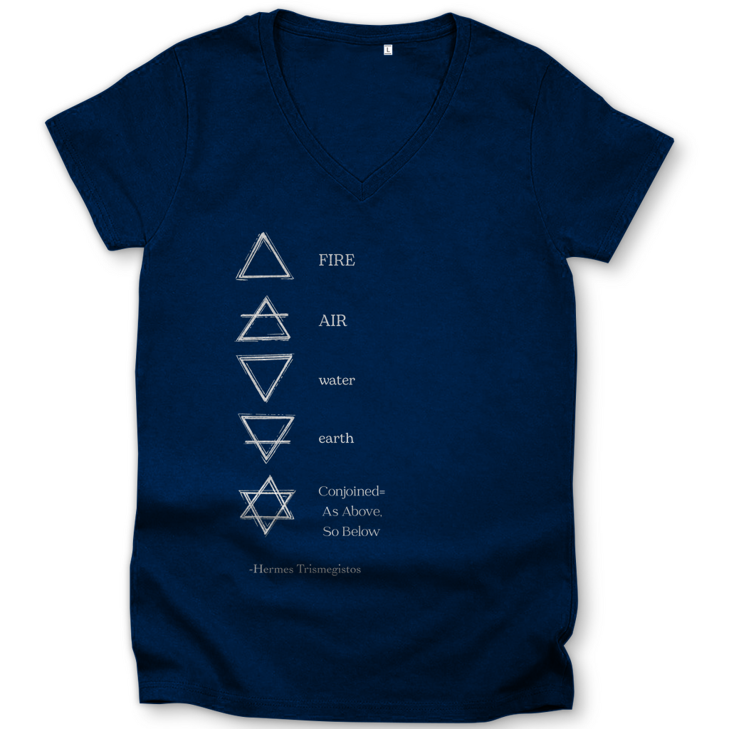 Damen Bio T-Shirt -Elemente-